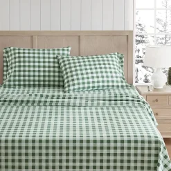 Martha Stewart Madison Gingham Sheet Set