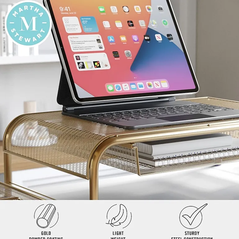 Martha Stewart Mesh Monitor Riser