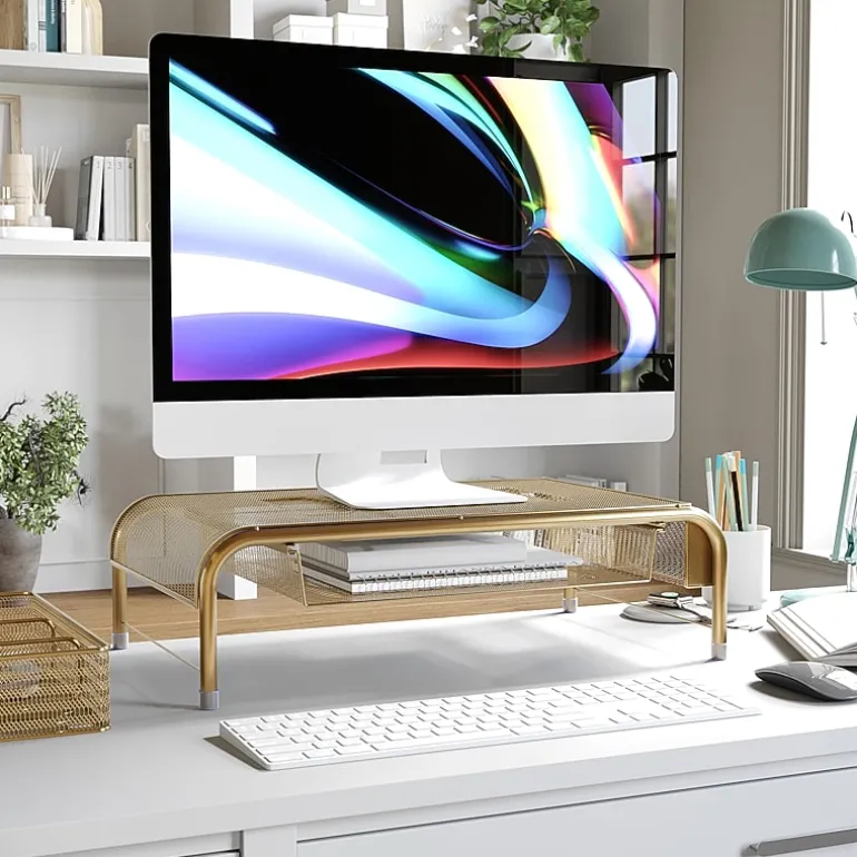 Martha Stewart Mesh Monitor Riser