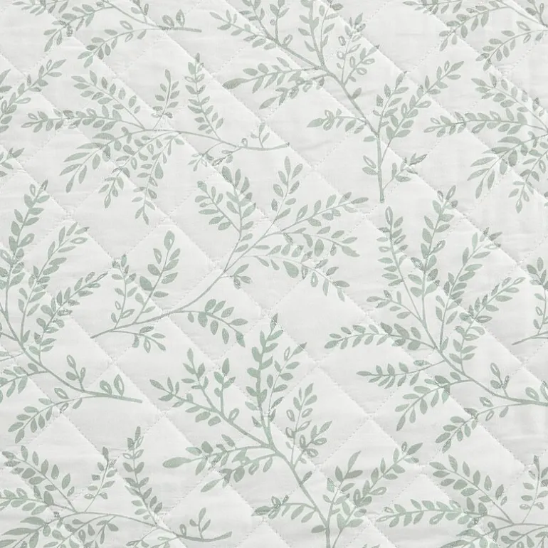 Martha Stewart Murray Leaves Easy Care Quilt Set