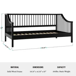 Martha Stewart Neely Rectangular Daybed