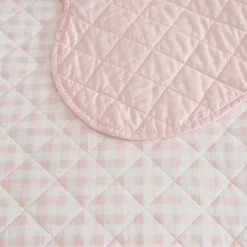 Martha Stewart Olivia Gingham Easy Care Quilt Set