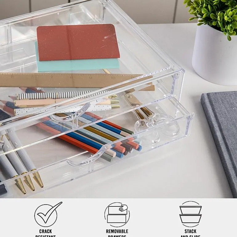 Martha Stewart Organizer With 2 Drawers