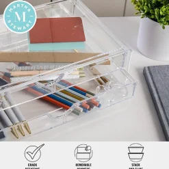 Martha Stewart Organizer With 2 Drawers