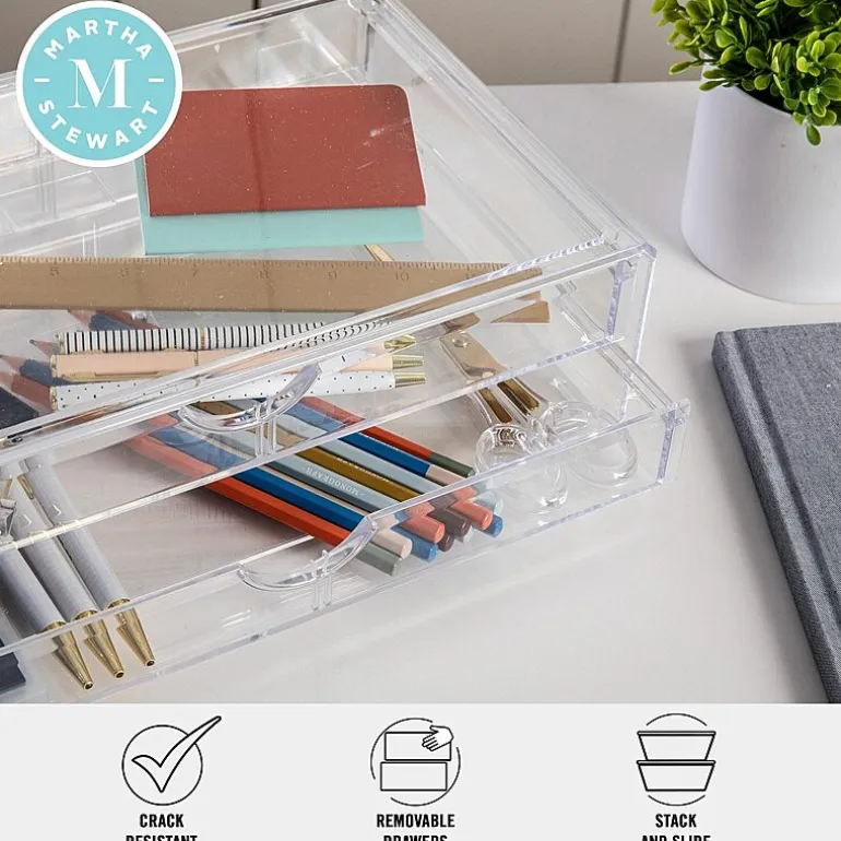 Martha Stewart Organizer With 2 Drawers