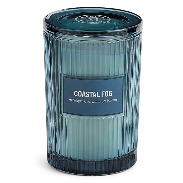 Martha Stewart 19oz Coastal Fog 2-Wick Scented Jar Candle