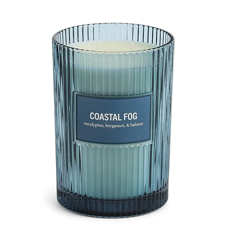 Martha Stewart 19oz Coastal Fog 2-Wick Scented Jar Candle