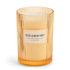 Martha Stewart 19oz Iced Lemon Tart 2-Wick Scented Jar Candle