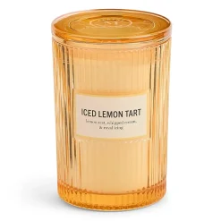 Martha Stewart 19oz Iced Lemon Tart 2-Wick Scented Jar Candle