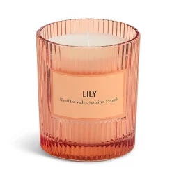 Martha Stewart 10oz Lily Single Wick Scented Jar Candle