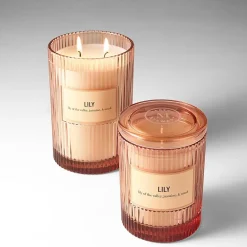 Martha Stewart 19oz Lily 2-Wick Scented Jar Candle