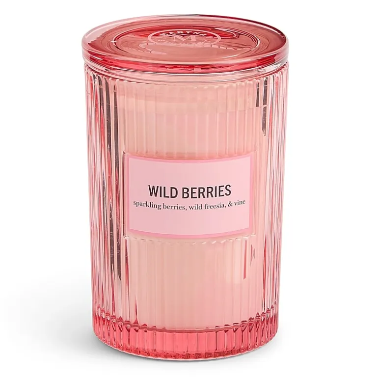 Martha Stewart 19oz Wild Berries 2-Wick Scented Jar Candle