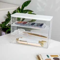 Martha Stewart 3 Pack Bins With MDF Lid