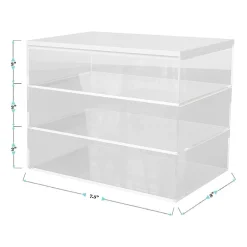 Martha Stewart 3 Pack Bins With MDF Lid