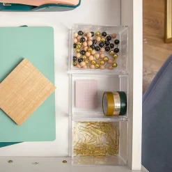 Martha Stewart 3 Pack Bins With MDF Lid