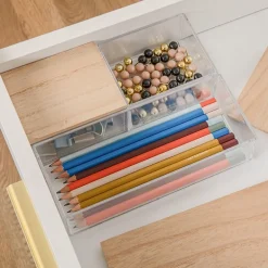 Martha Stewart 3 Pack Bins With MDF Lids