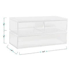 Martha Stewart 3 Pack Bins With MDF Lids