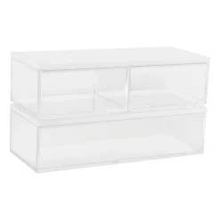 Martha Stewart 3 Pack Bins With MDF Lids