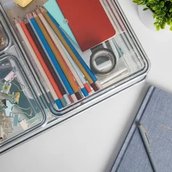 Martha Stewart 4 Pack Clear Storage Boxes And Lids