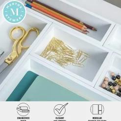 Martha Stewart 6 Pack Desk Organizer