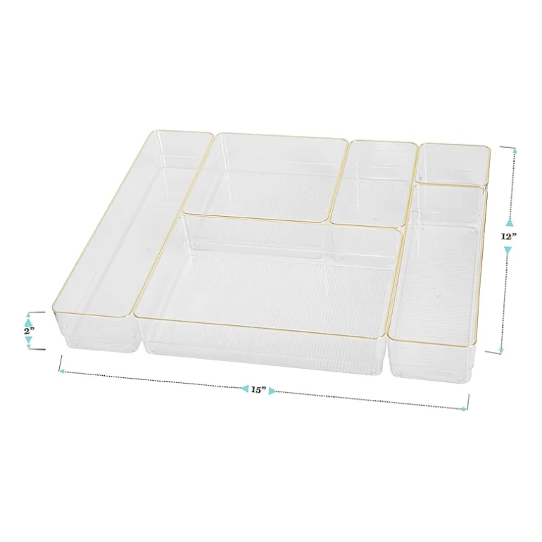 Martha Stewart 6 Pack Desk Organizers