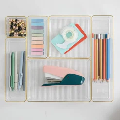 Martha Stewart 6 Pack Desk Organizers