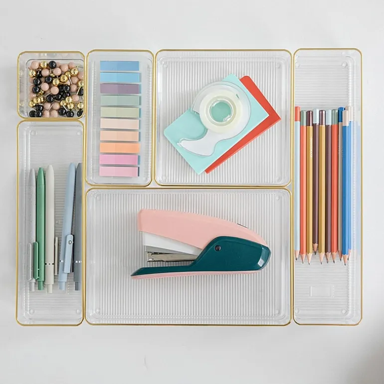 Martha Stewart 6 Pack Desk Organizers