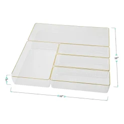 Martha Stewart 5 Pack Desk Organizers
