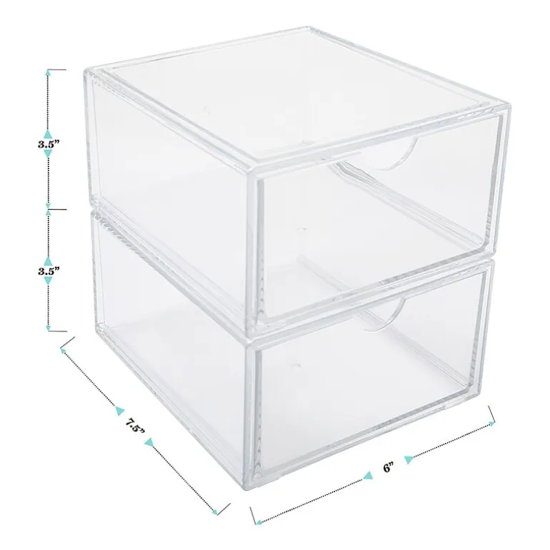 Martha Stewart 2 Pack Drawer Organizers