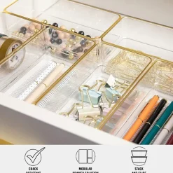Martha Stewart 6 Pack 6X3 Organizers