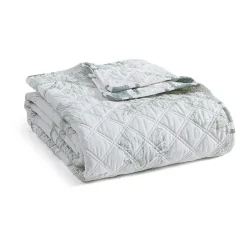 Martha Stewart Printed Quilted Throw