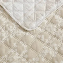 Martha Stewart Printed Quilted Throw