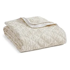 Martha Stewart Printed Quilted Throw