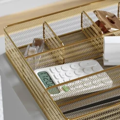 Martha Stewart 6 Section Desk Organizer