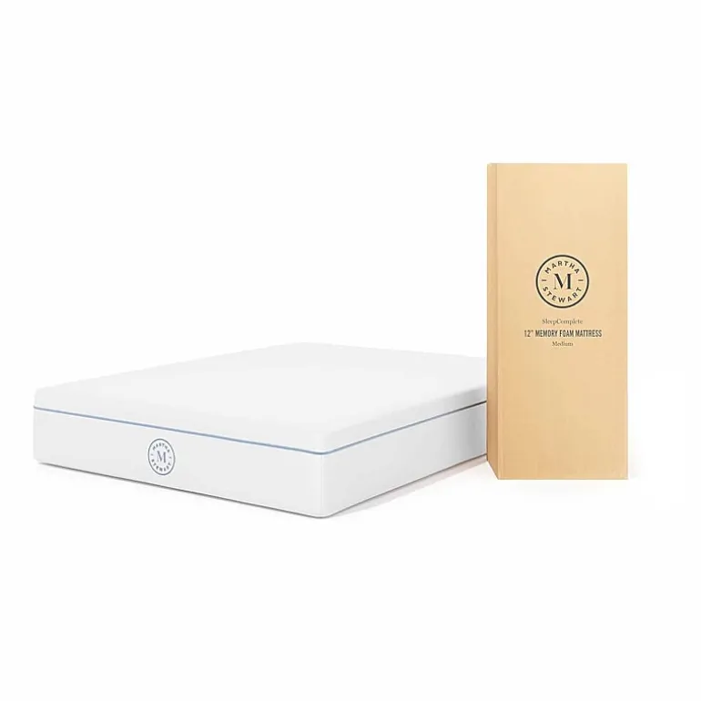 Martha Stewart SleepComplete 12" Gel Memory Foam Medium - Mattress in a Box