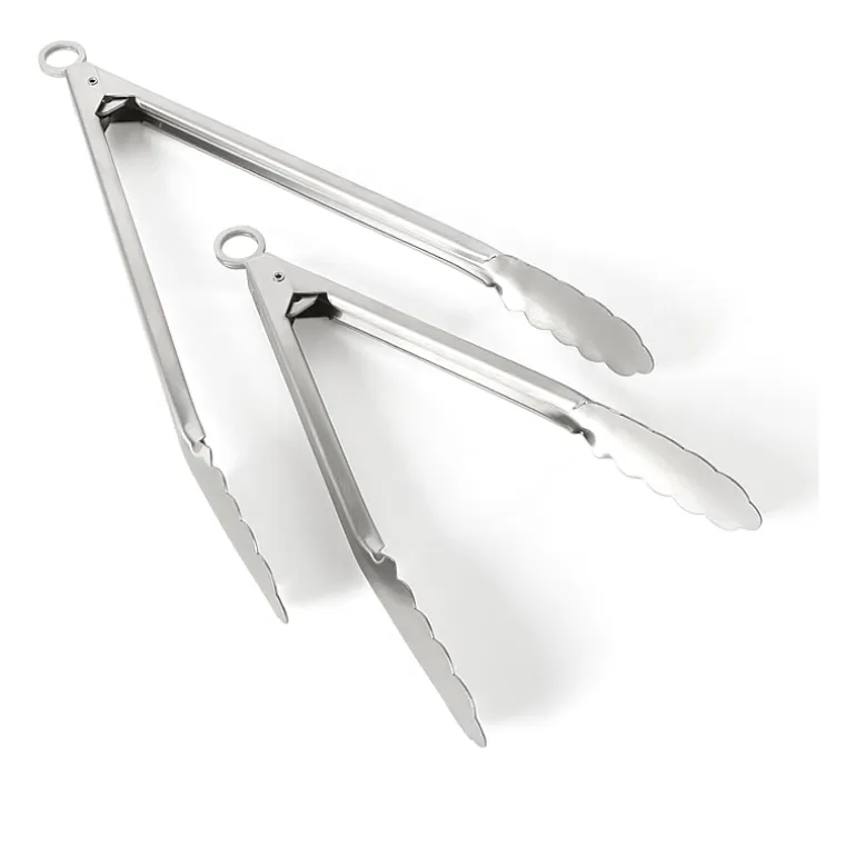 Martha Stewart Stainless Steel 2-pc. Tongs Set