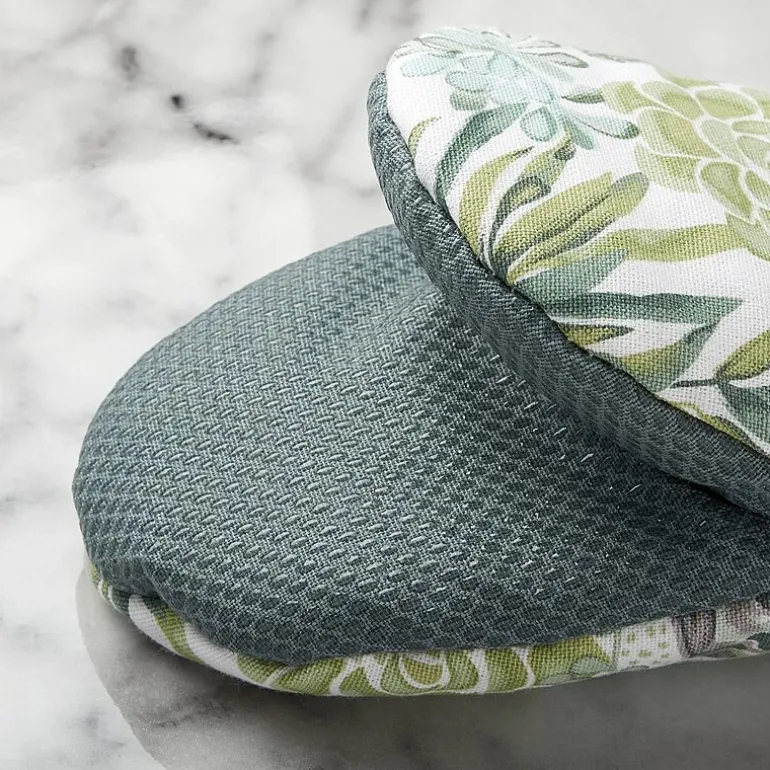 Martha Stewart Succulent Mini 2-pc. Oven Mitt Set