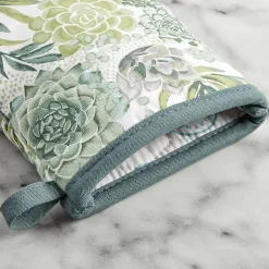 Martha Stewart Succulent Mini 2-pc. Oven Mitt Set