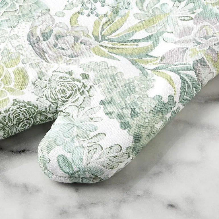 Martha Stewart Succulents 2-pc. Oven Mitt Set
