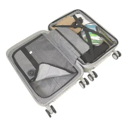 Martha Stewart The Bedford 22 Inch Hardside Expandable Carry-On Spinner Luggage