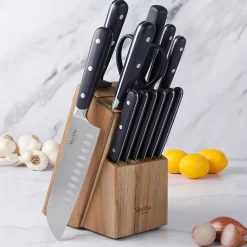 Martha Stewart Triple Rivet 14-pc. Knife Block Set