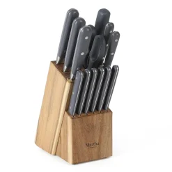 Martha Stewart Triple Rivet 14-pc. Knife Block Set