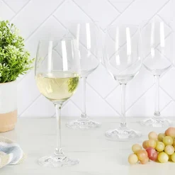 Martha Stewart Vivica 4-pc. White Wine Glasses