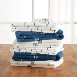 Martha Stewart Waffle 6-pc. Kitchen Towel Set