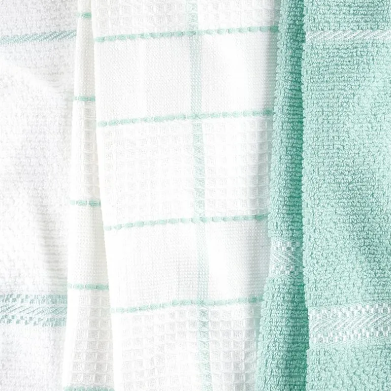 Martha Stewart Waffle 6-pc. Kitchen Towel Set