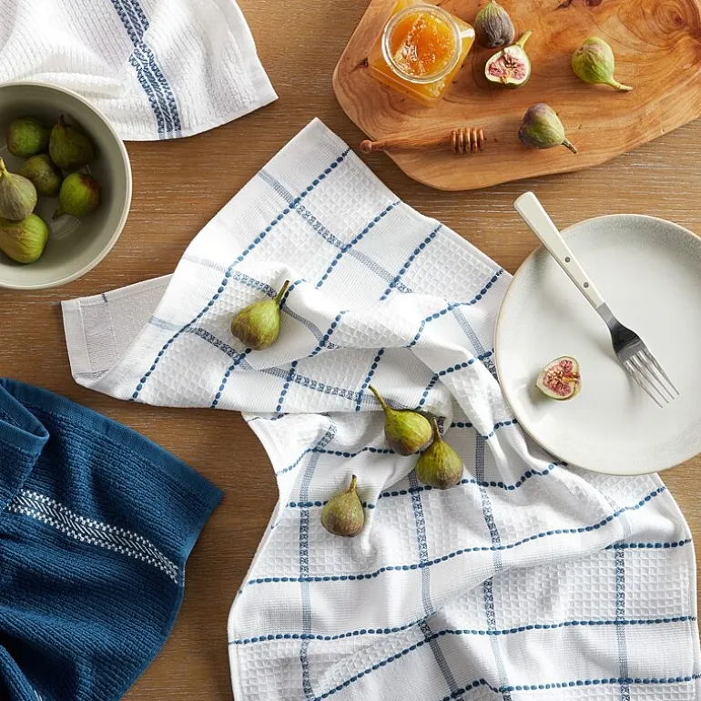 Martha Stewart Waffle 6-pc. Kitchen Towel Set