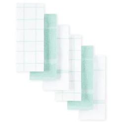 Martha Stewart Waffle 6-pc. Kitchen Towel Set