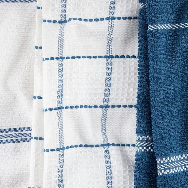 Martha Stewart Waffle 6-pc. Kitchen Towel Set