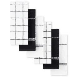 Martha Stewart Waffle 6-pc. Kitchen Towel Set