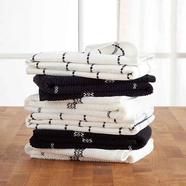 Martha Stewart Waffle 6-pc. Kitchen Towel Set